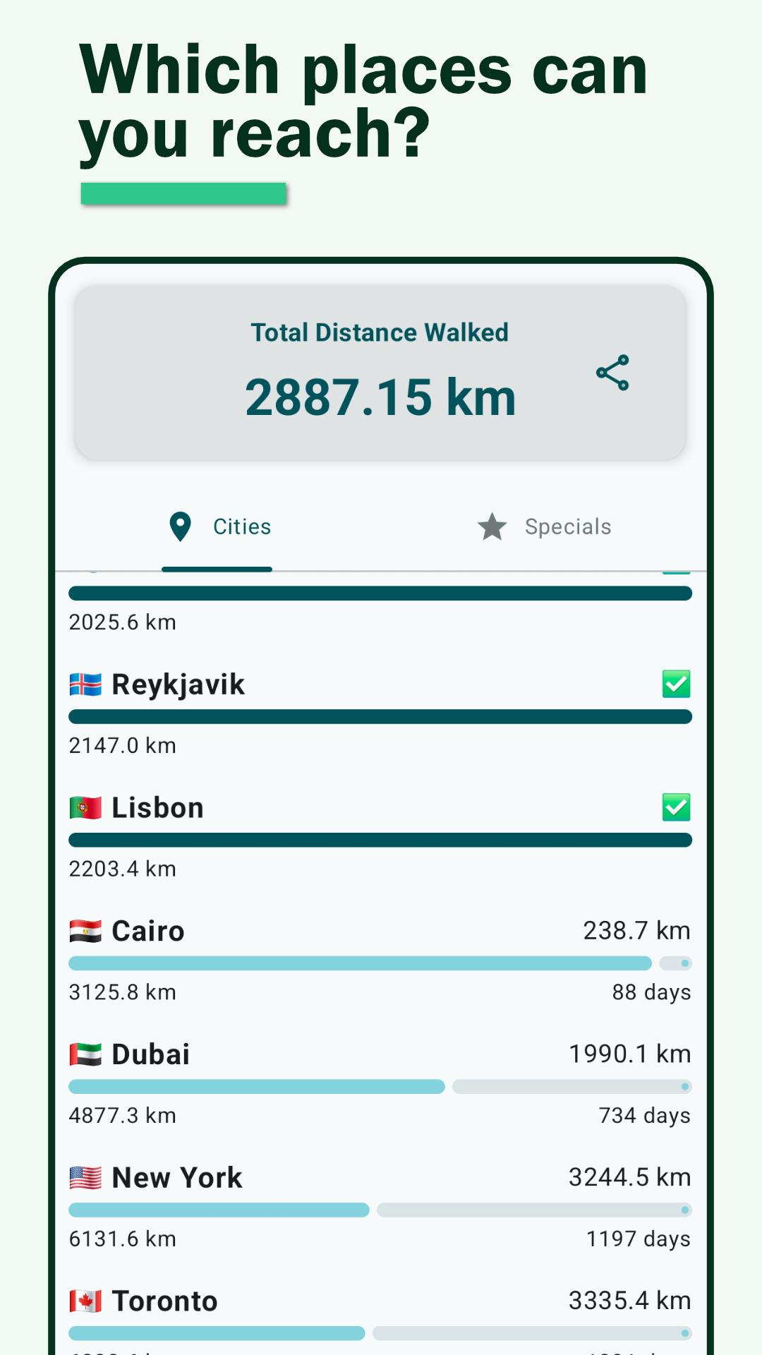 StepMat app screenshot 3