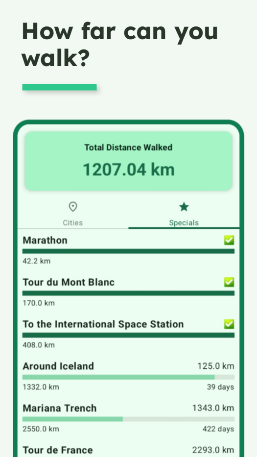 StepMat app screenshot 4